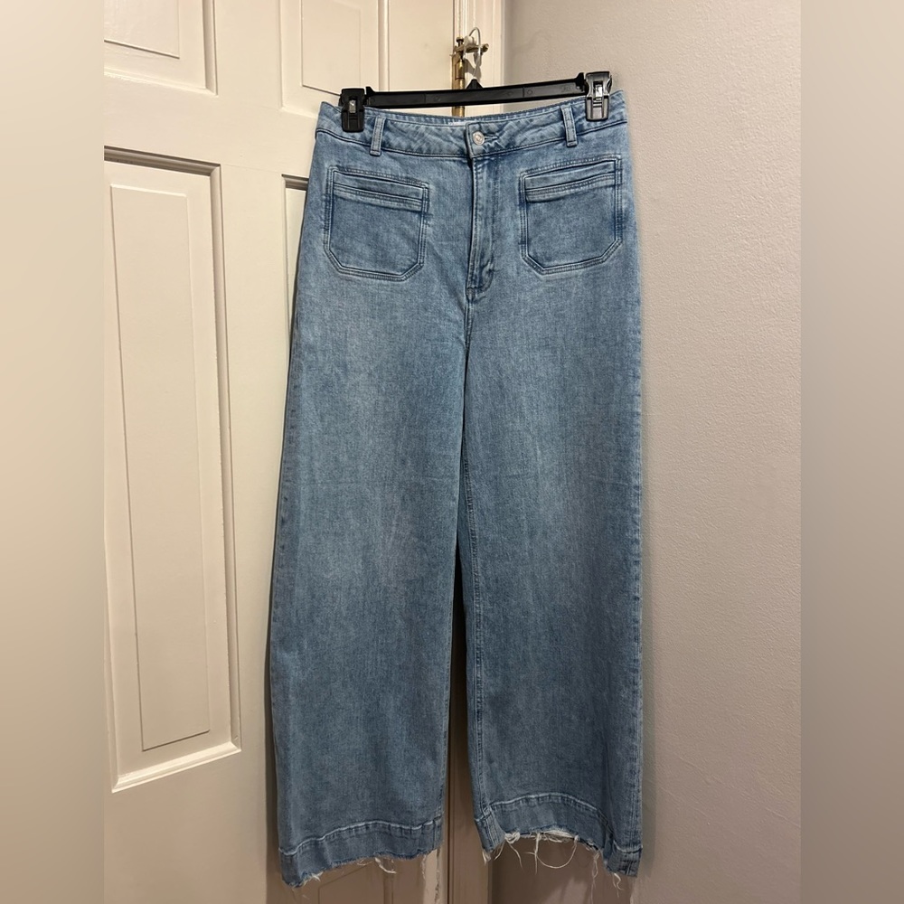 PAIGE denim- light wash- size 30